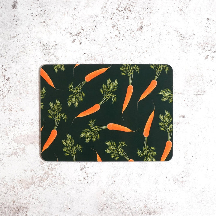 Carrot Placemat by Corinne Alexander. Made in England.