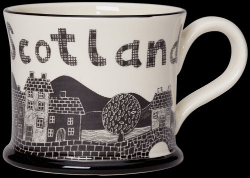 Bonnie Scotland Mug by Moorland Pottery.