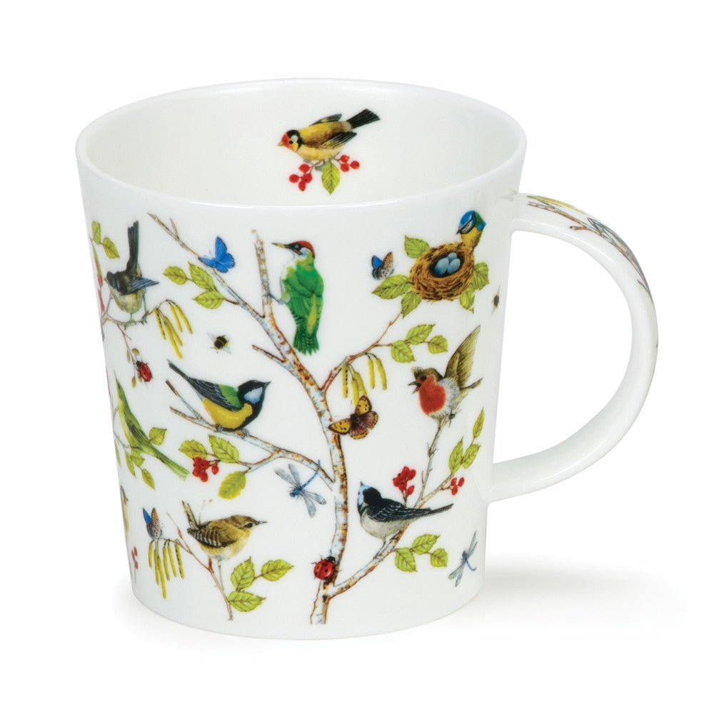 Fine bone china Dunoon Lomond Secret Wood Woodpecker mug