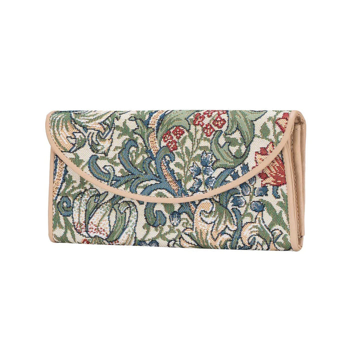 William Morris Golden Lily Envelope Wallet.