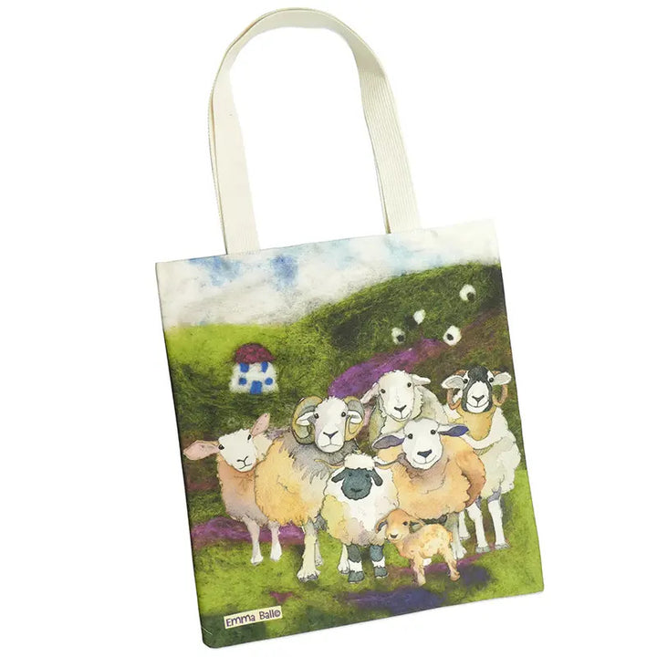 Felted Sheep Tote Bag