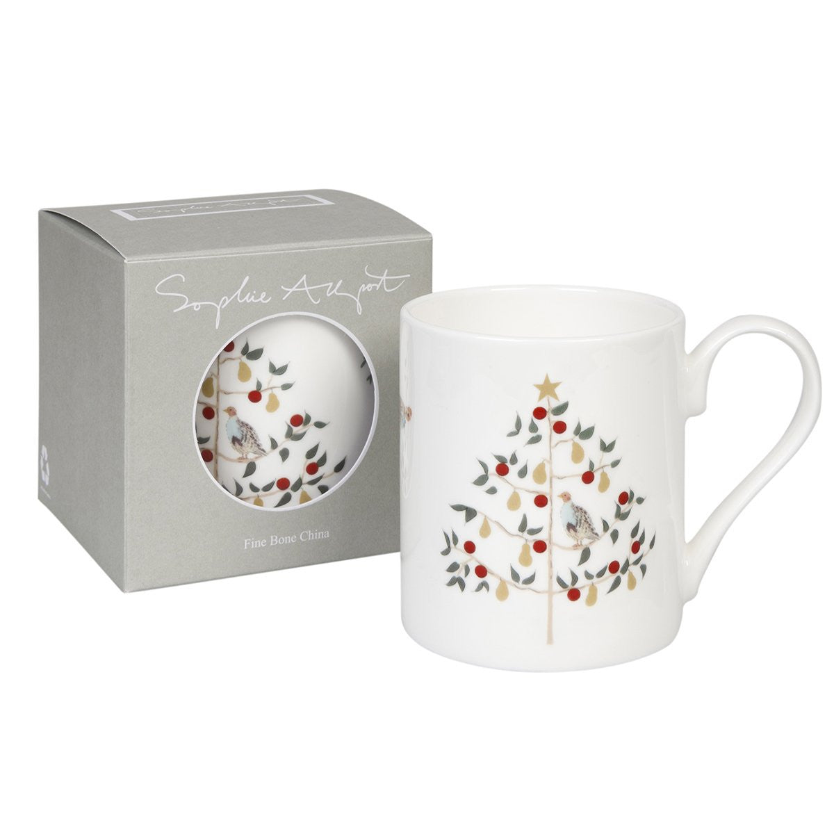 Sophie Allport Partridge in a Pear Tree Mug boxed