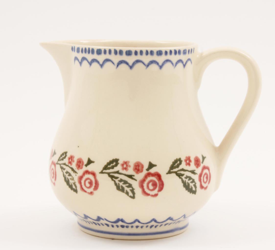 Brixton Pottery Creeping Briar medium pottery jug.