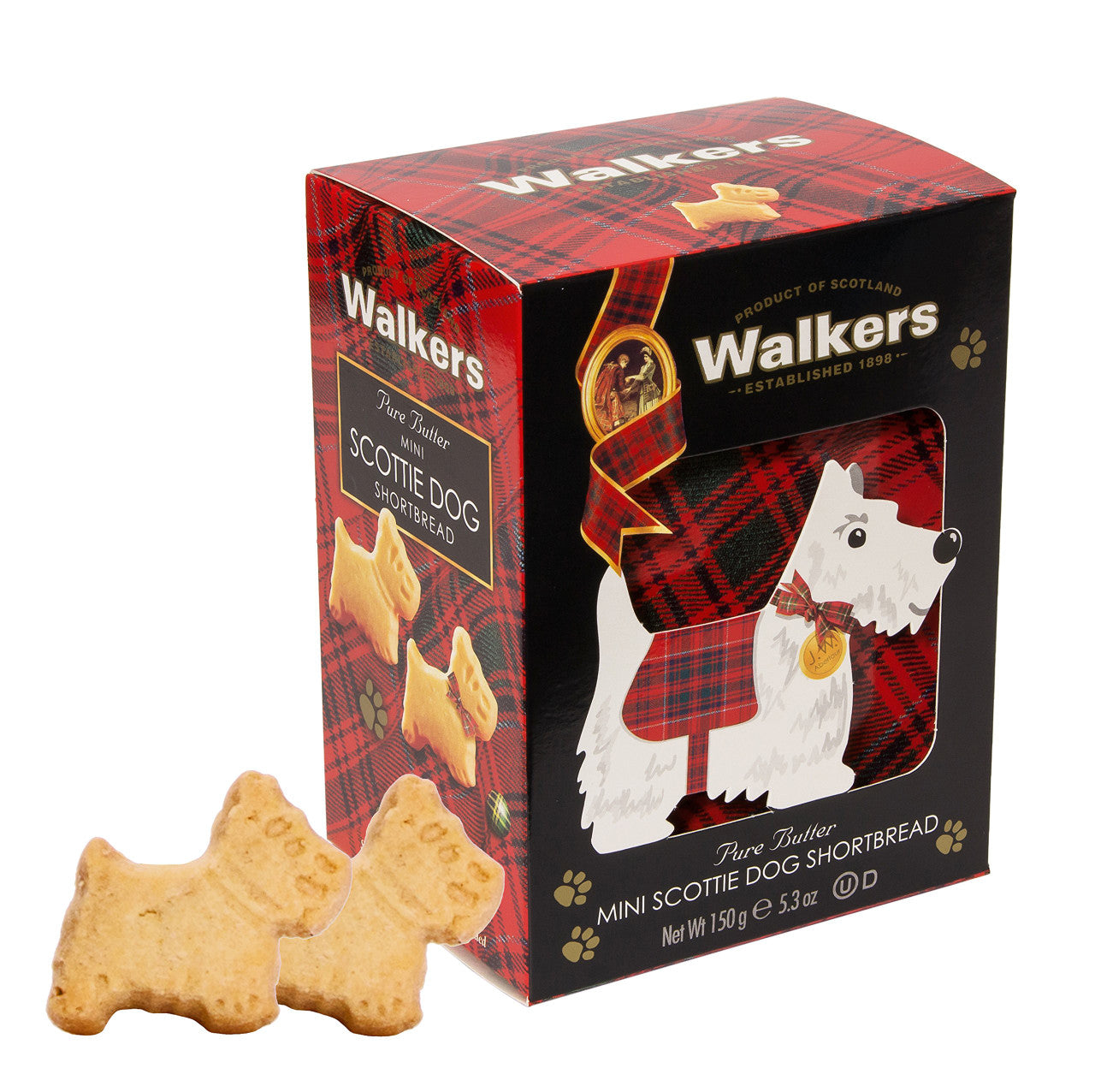 Walkers Mini Scottie Dog Shortbread 5.3oz