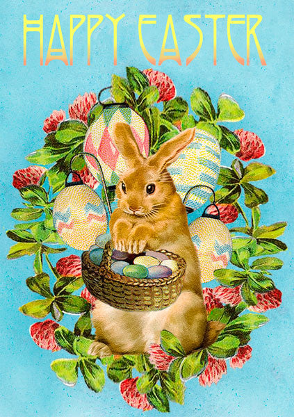 Easter Basket Easter card by Madame Treacle.