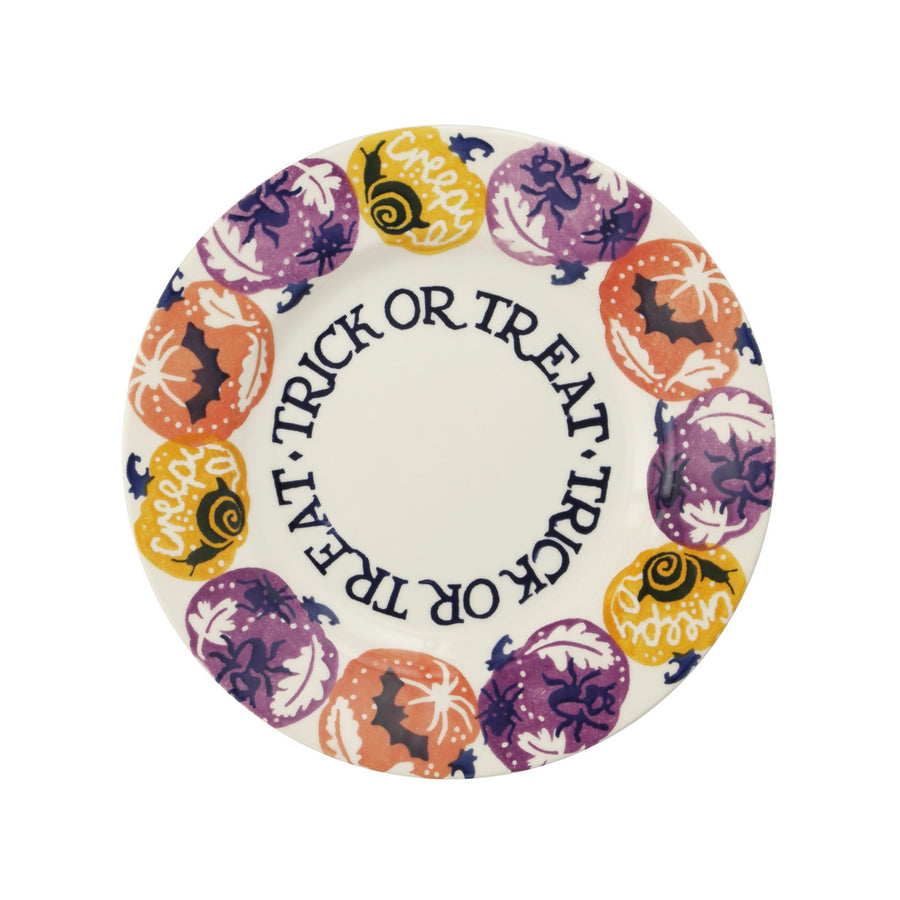 Emma Bridgewater Halloween Pumpkins Trick or Treat 8 1/2 Plate