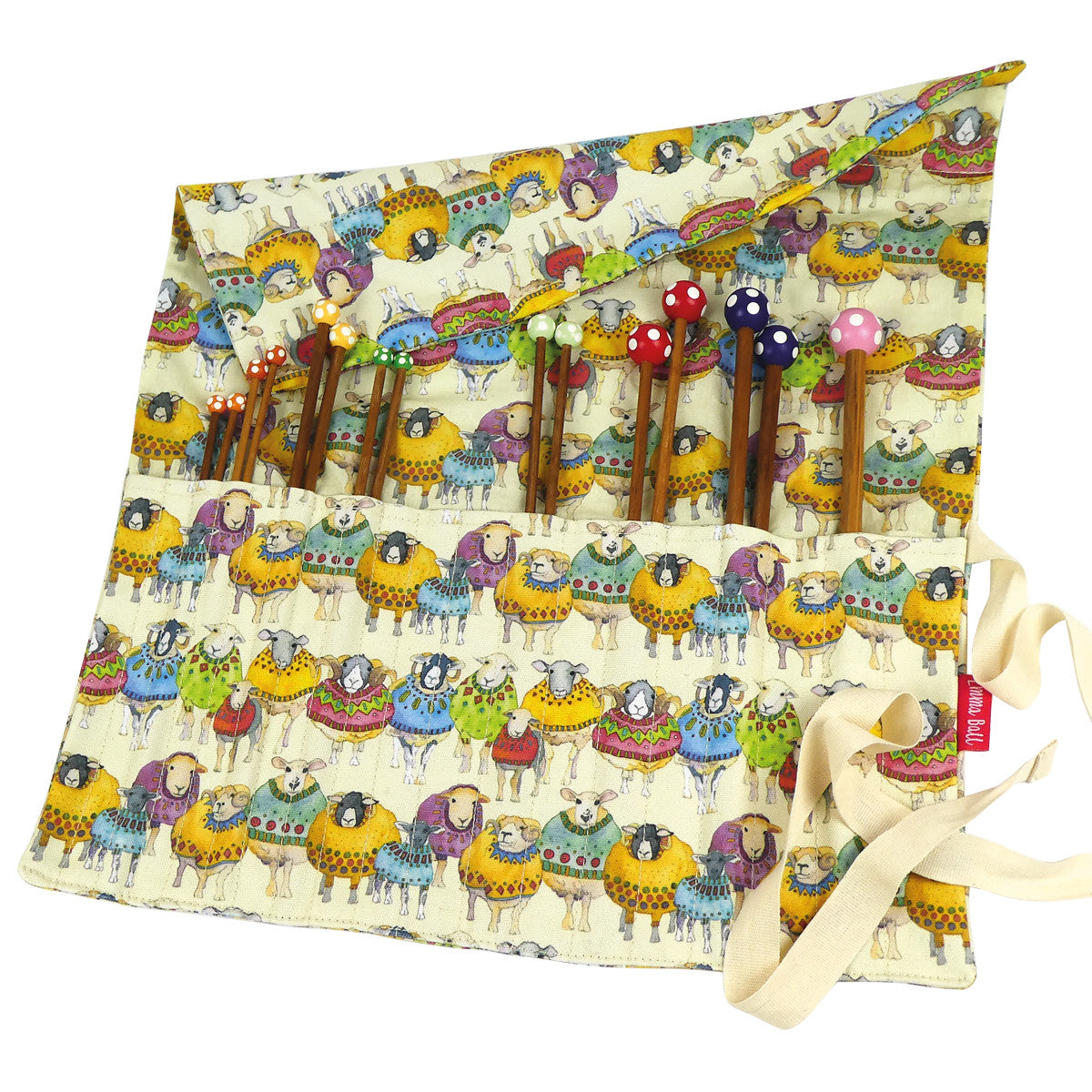 Sheep in Sweaters Needle Roll from Emma Ball.