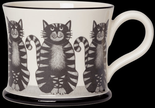 Cat Mug by Moorland Pottery