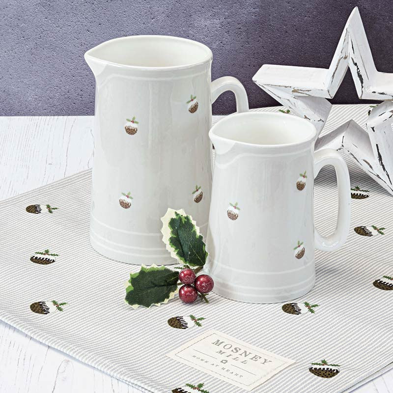 Mosney Mill Christmas Pudding China Jug