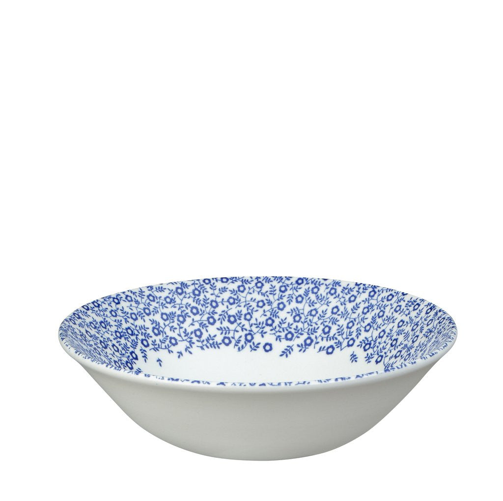 Burleigh Dark Blue Felicity Pottery Cereal Bowl