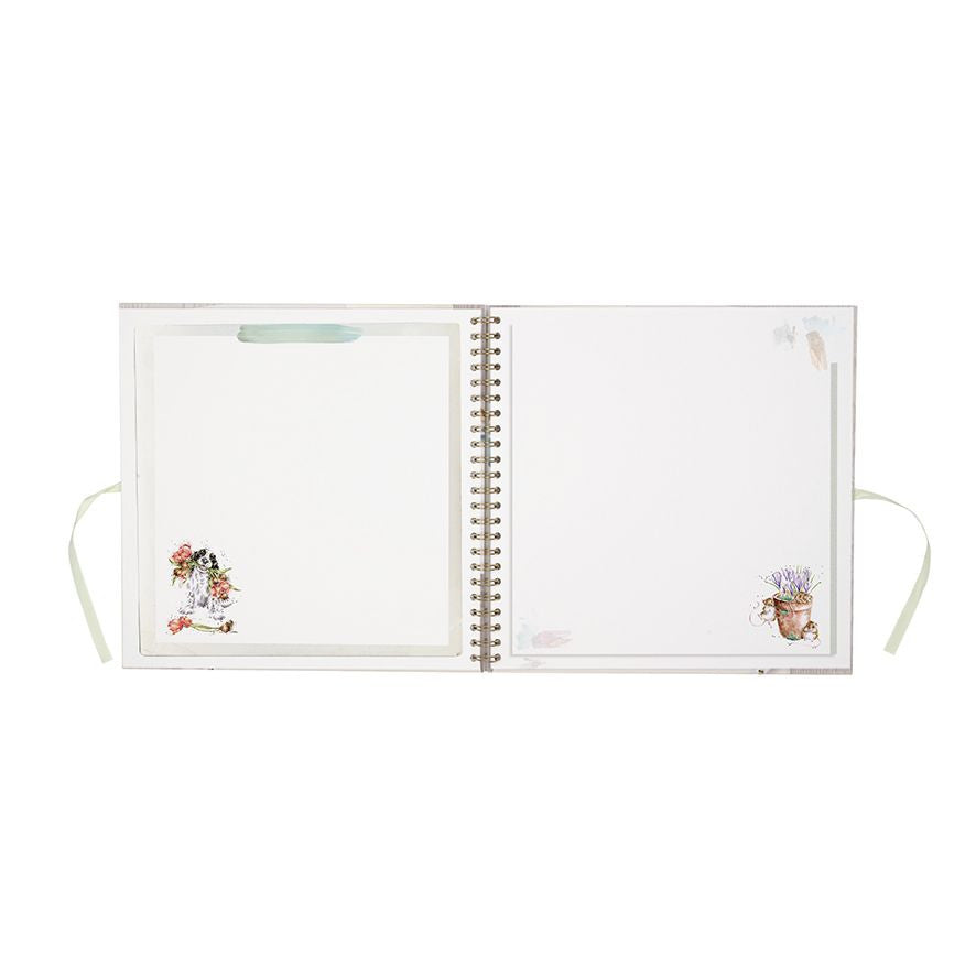 'Blooming with Love' Spaniel Scrapbook Album by Wrendale Designs