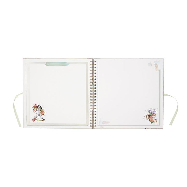 'Blooming with Love' Spaniel Scrapbook Album by Wrendale Designs