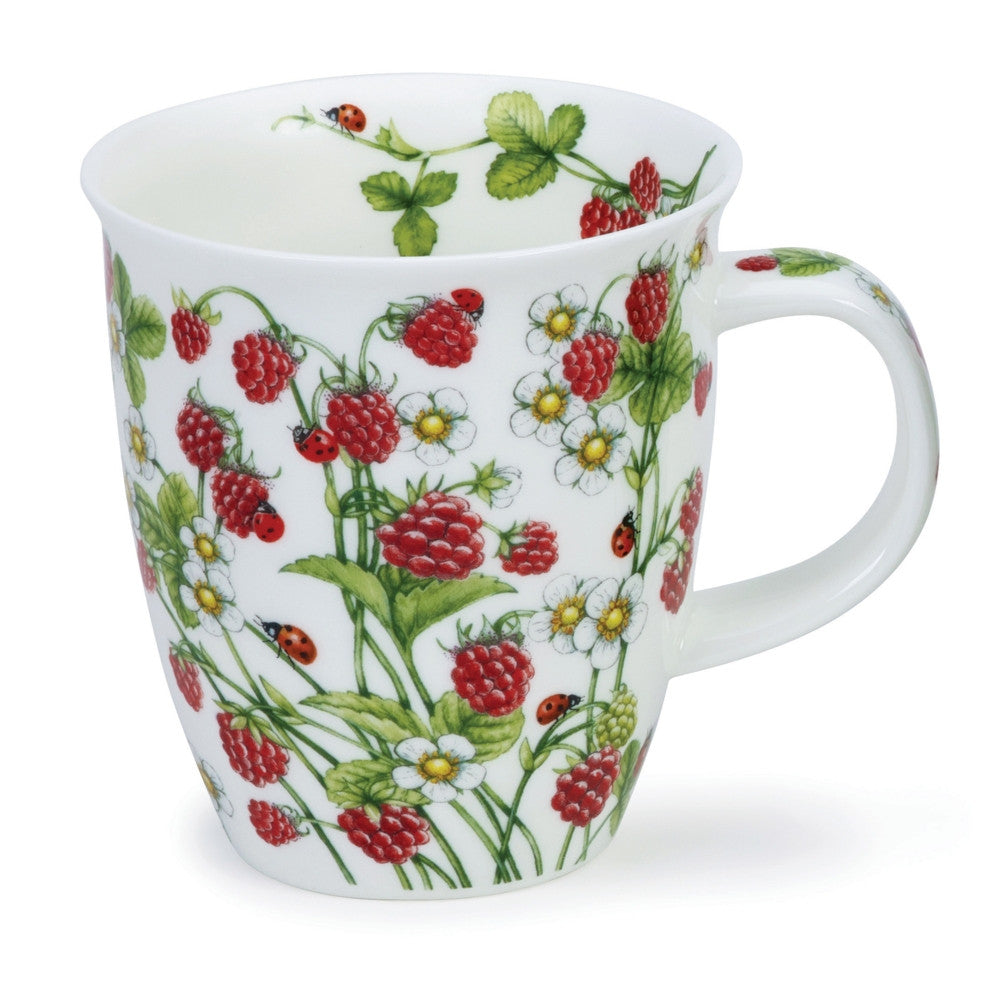 Fine bone china Nevis Wild Fruits Raspberry Mug
