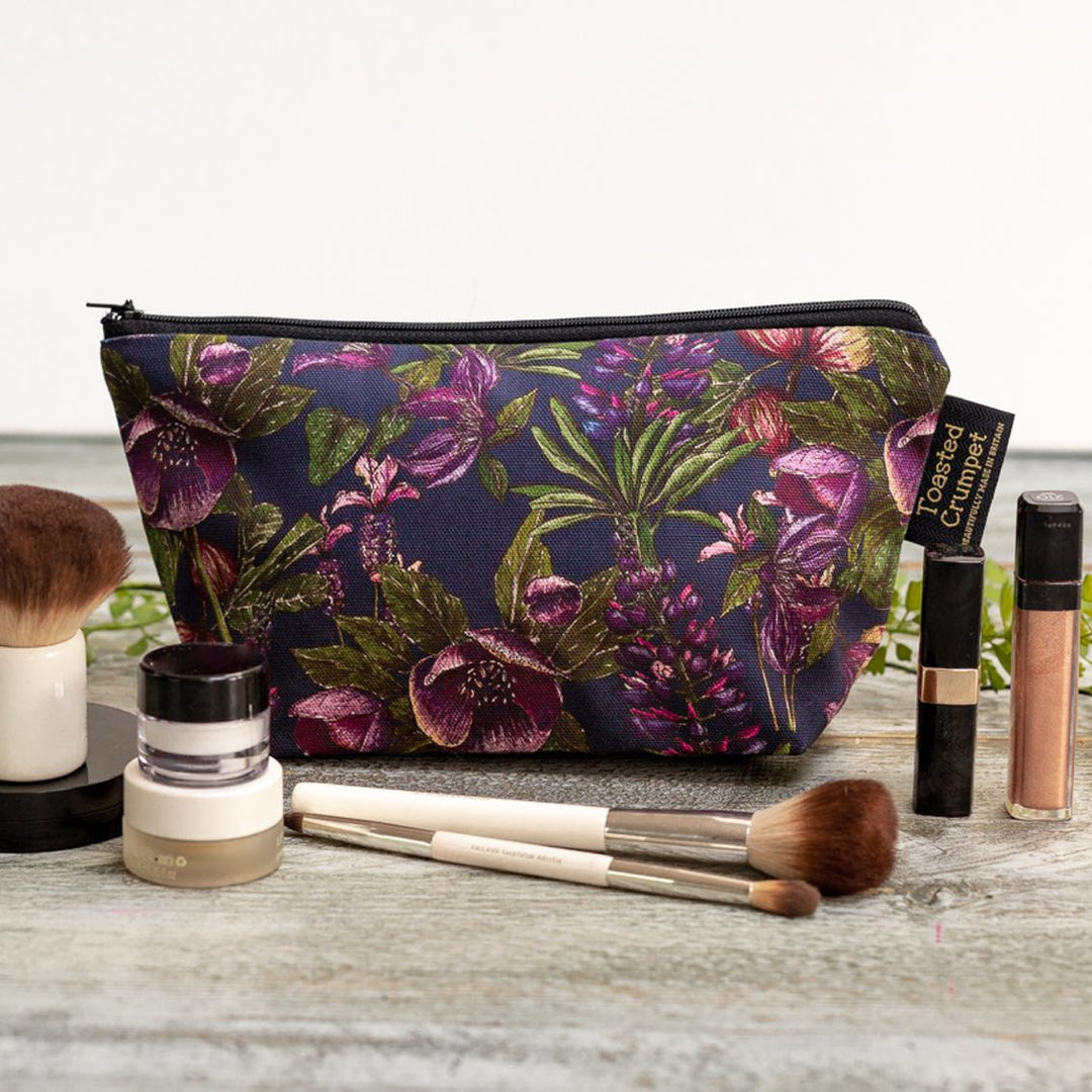 Mulberry Noir Makeup Bag by Toasted Crumpet.