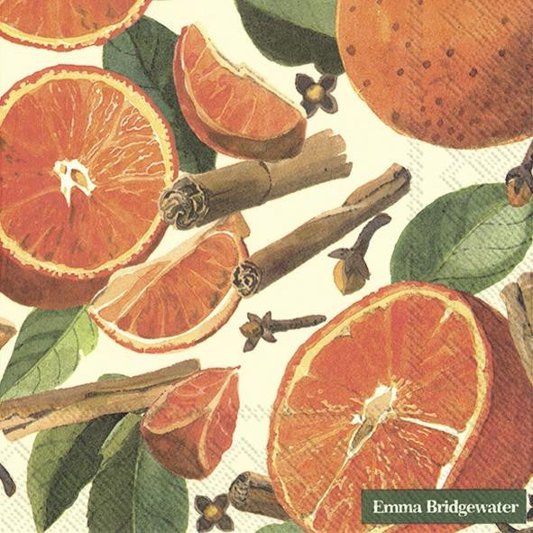 Emma Bridgewater Spiced Oranges Lunch Napkins