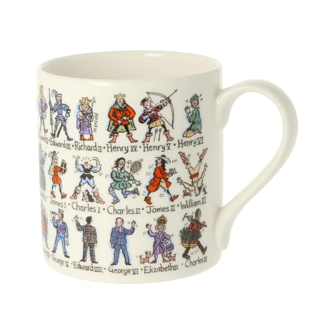 Kings & Queens of England Bone China Mug by Picturemaps