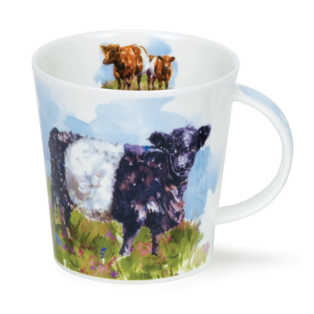 Cairngorm Belted Galloway Cow Mug