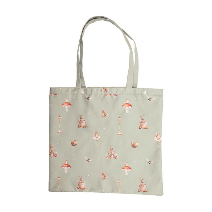 'Garden Friends' Rabbit Foldable Shopping Bag by Wrendale Designs