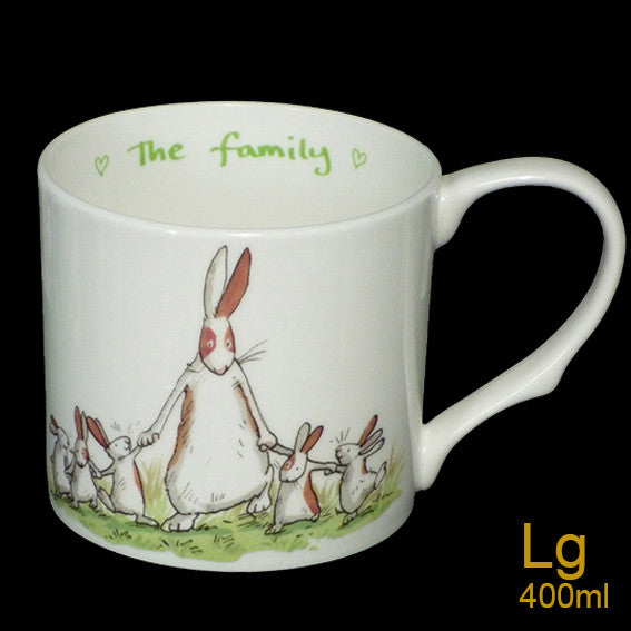 The Family Bone China mug by artist Anita Jeram.