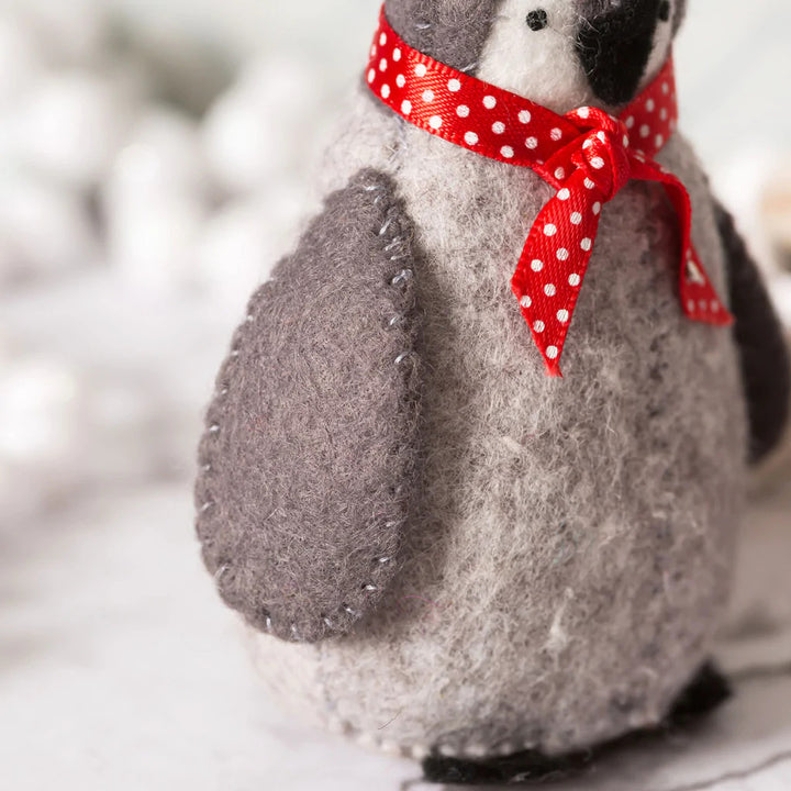 Baby Penguins Wool Mix Felt Craft Kit by Corinne Lapierre