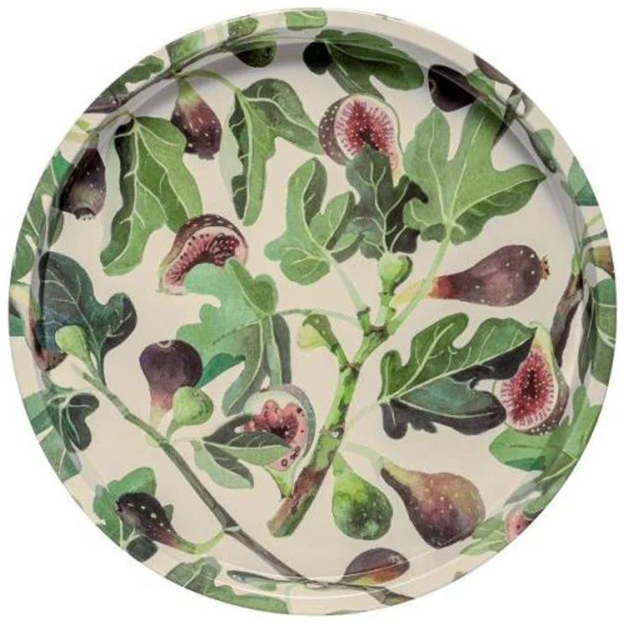 Fruits Figs Deepwell Tin Tray from Emma Bridgewater