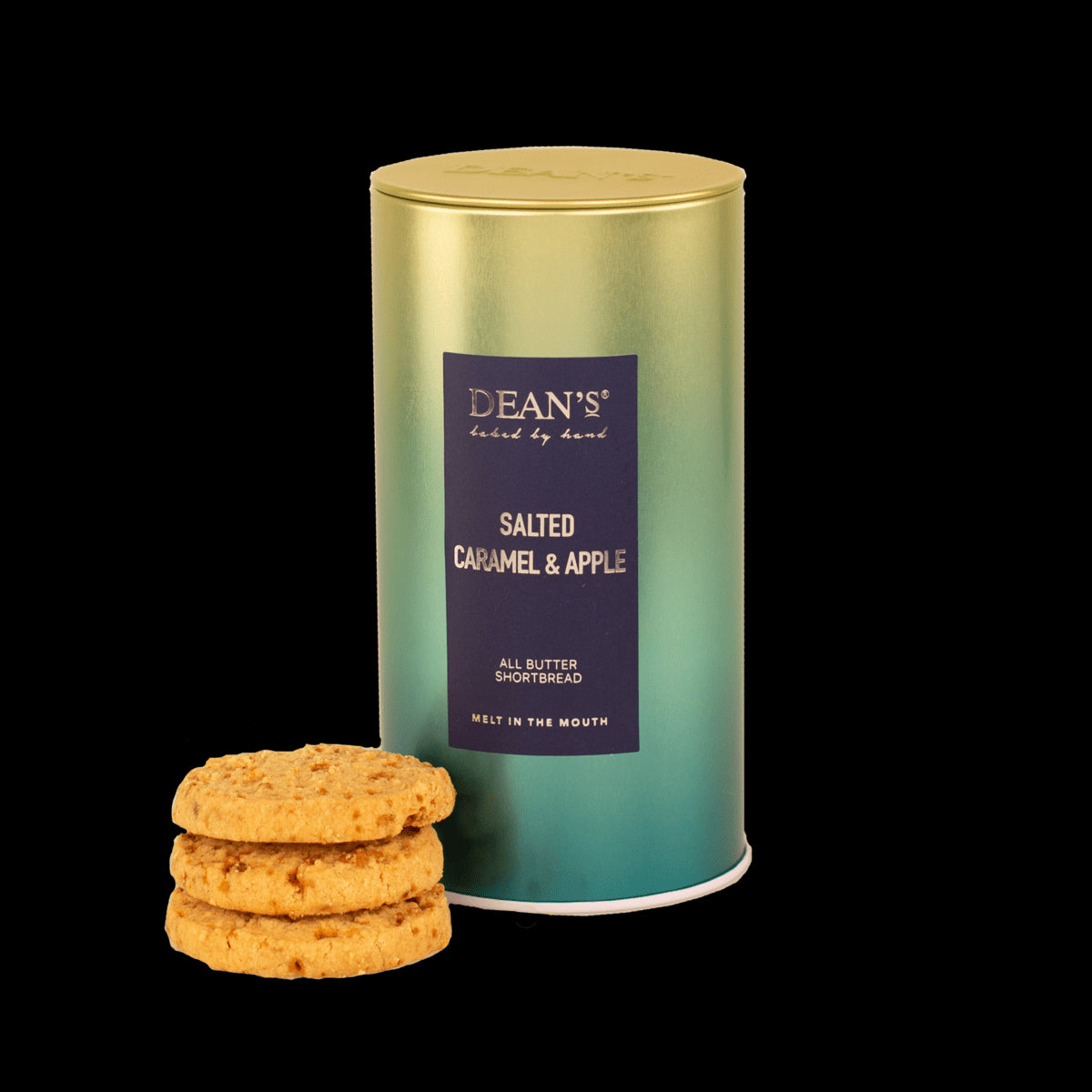 Dean's Salted Caramel & Apple All Butter Shortbread