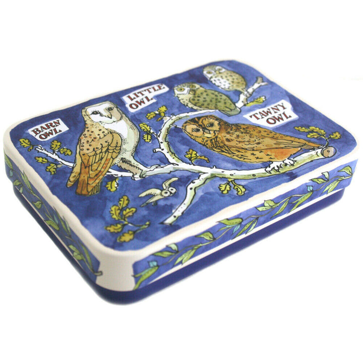 Emma Bridgewater Bird Families Pocket Tins - Owls