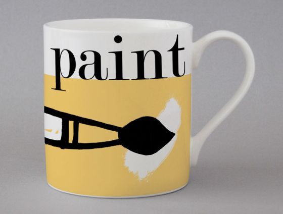 Graphic Paint Mug by Repeat Repeat.