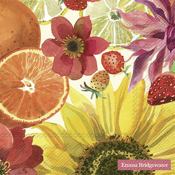 Emma Bridgewater Fruits & Flowers Lunch Napkins Image