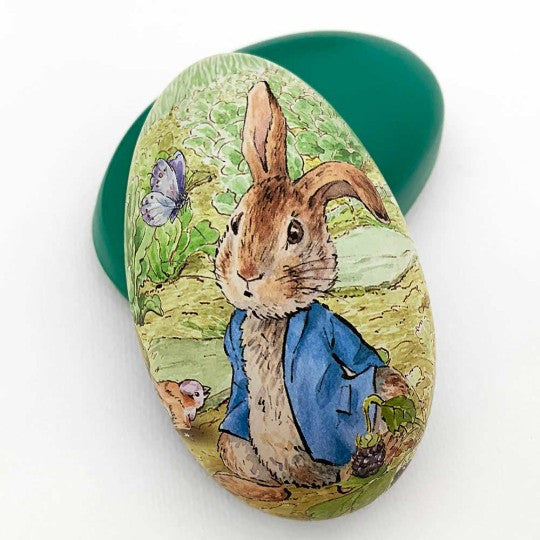 Peter Rabbit Medium Tin Eggs - Green