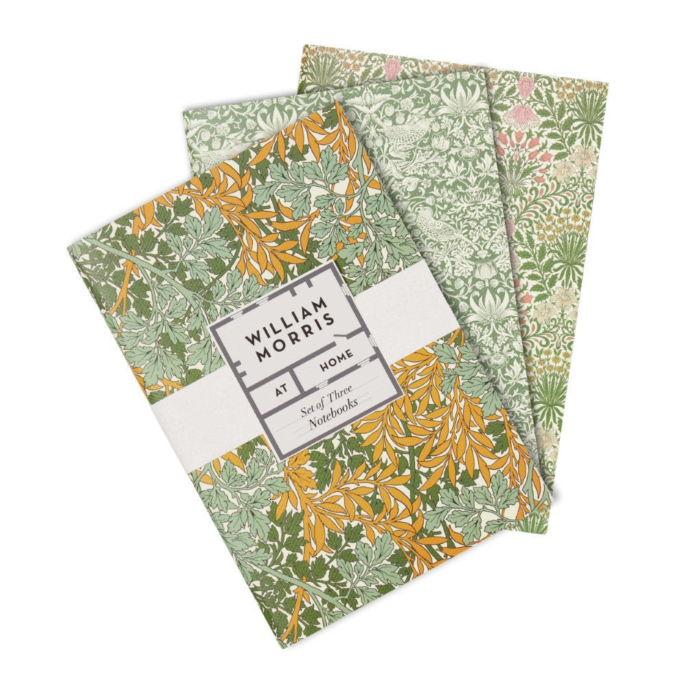 William Morris Notebook Trio.