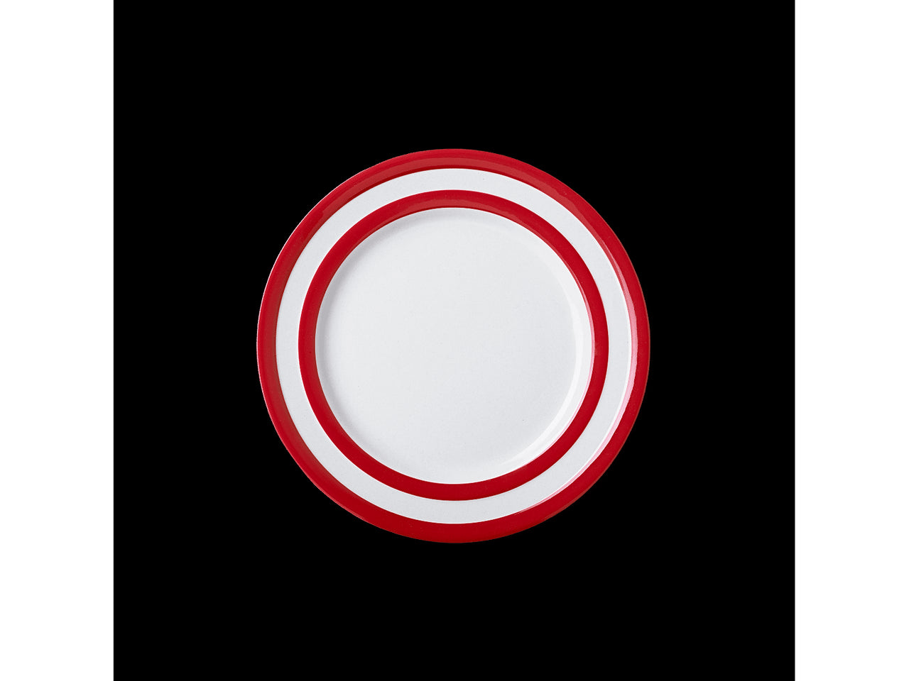 Cornishware 8.75 inch breakfast plate - red