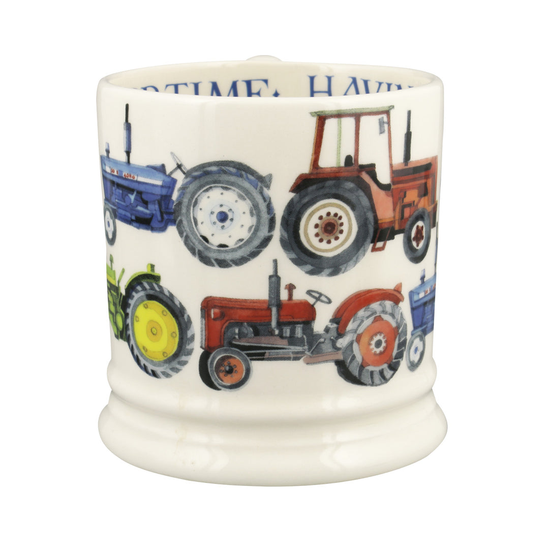 Emma Bridgewater Tractors Pint Mug. Handmade in England.
