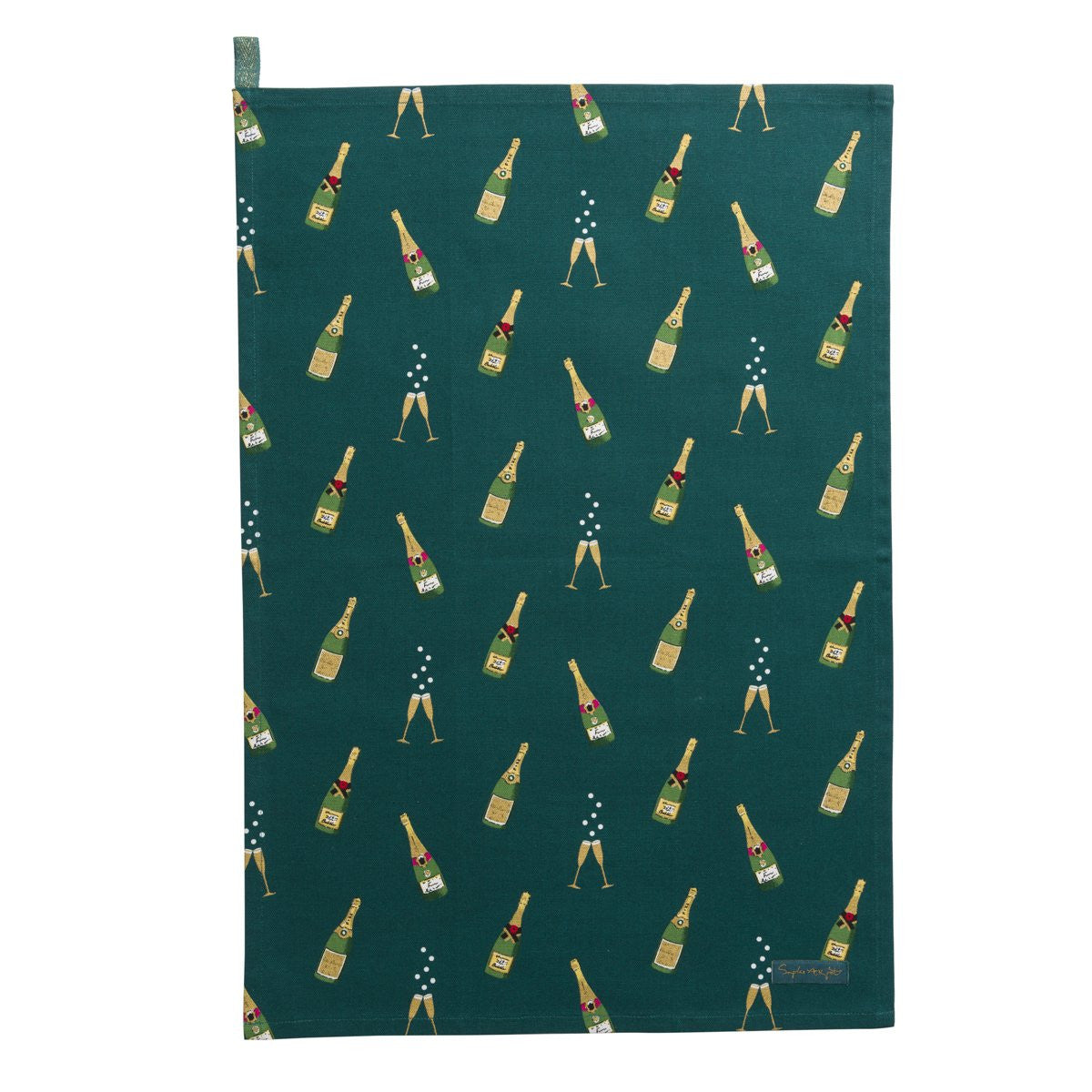 Sophie Allport Bubbles & Fizz Tea Towel