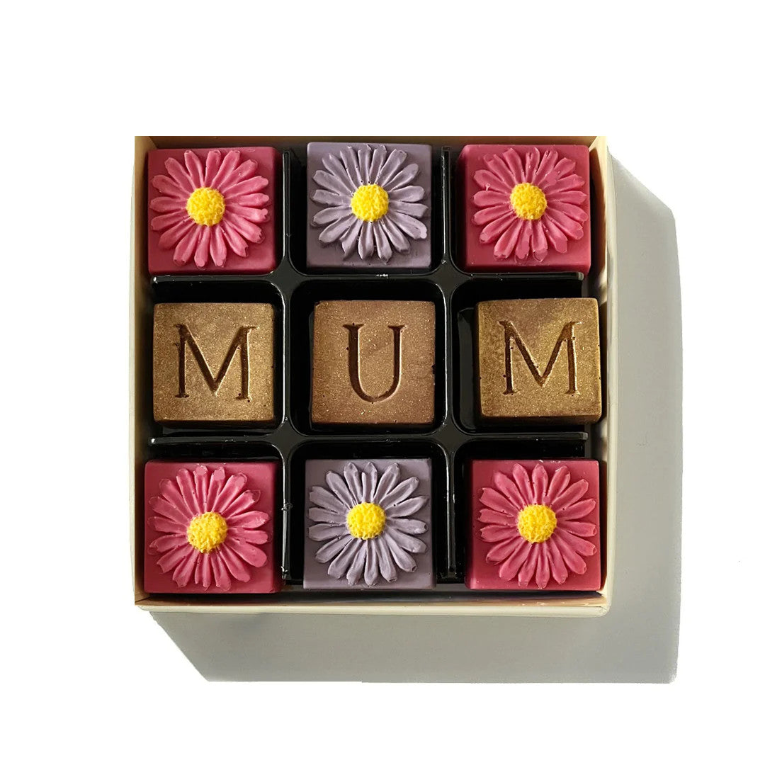 Chocolate Mum and Flowers by Choc on Choc.