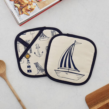 Nautical cotton pot grab from Victoria Eggs. Image