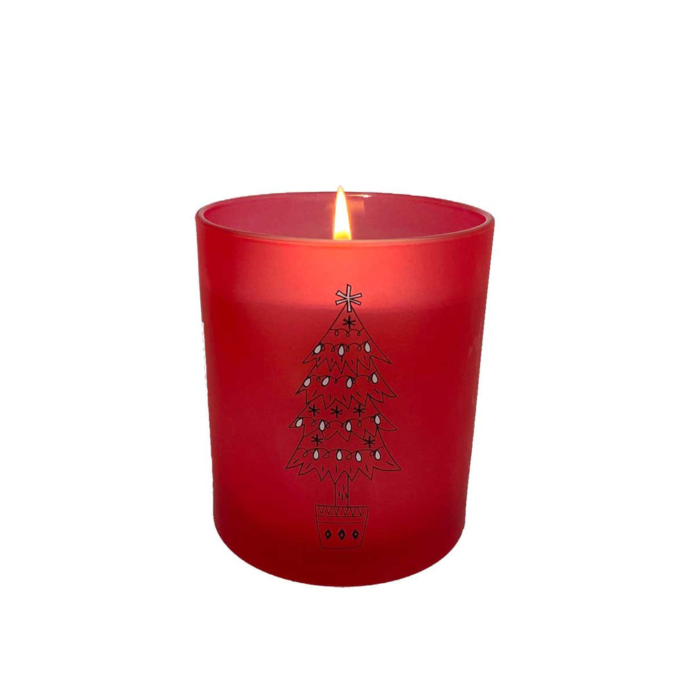 Baby It's Cold Outside - Deck The Halls Glass Candle from Wax Lyrical.