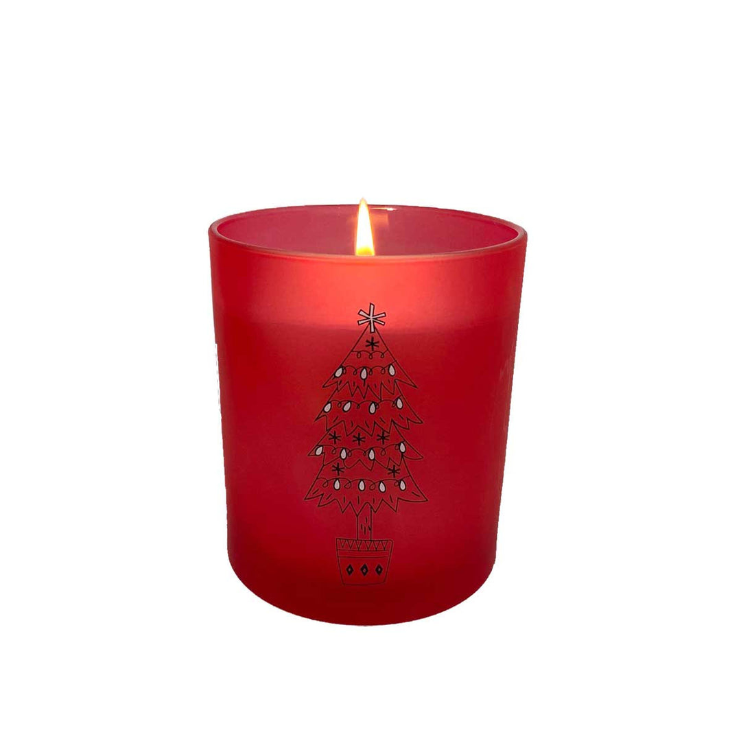 Baby It's Cold Outside - Deck The Halls Glass Candle from Wax Lyrical.