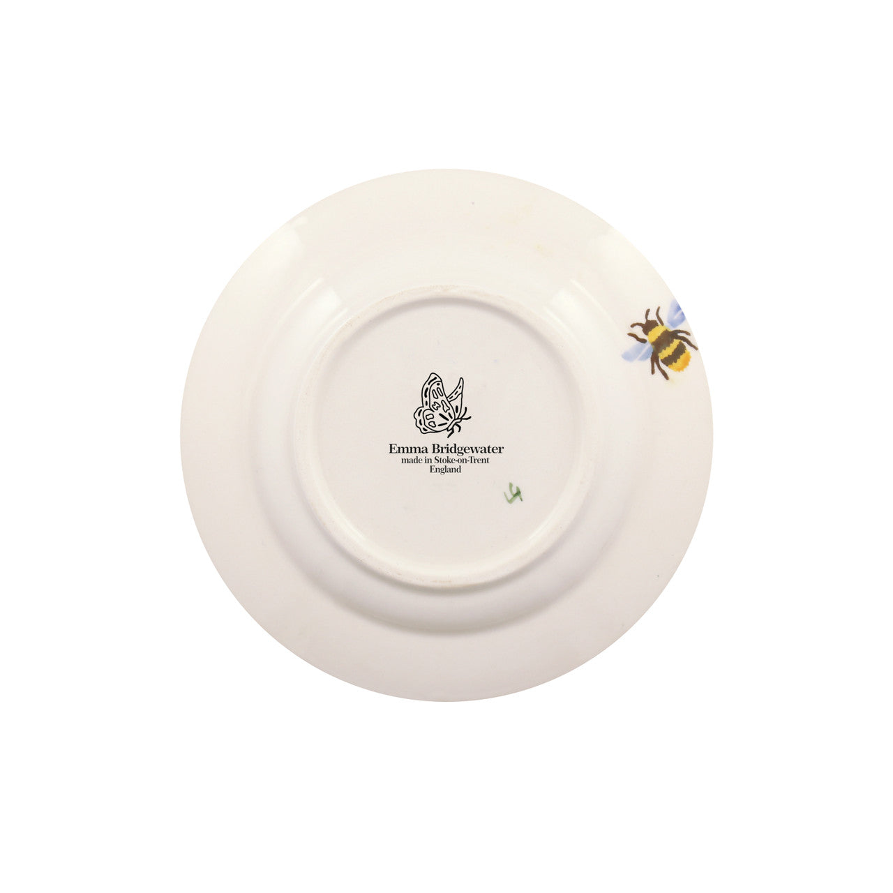 Little Daffodils 6 1/2 inch plate from Emma Bridgewater. Handmade in England.