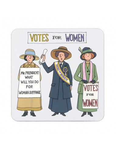 Alison Gardiner USA Suffragettes Coaster