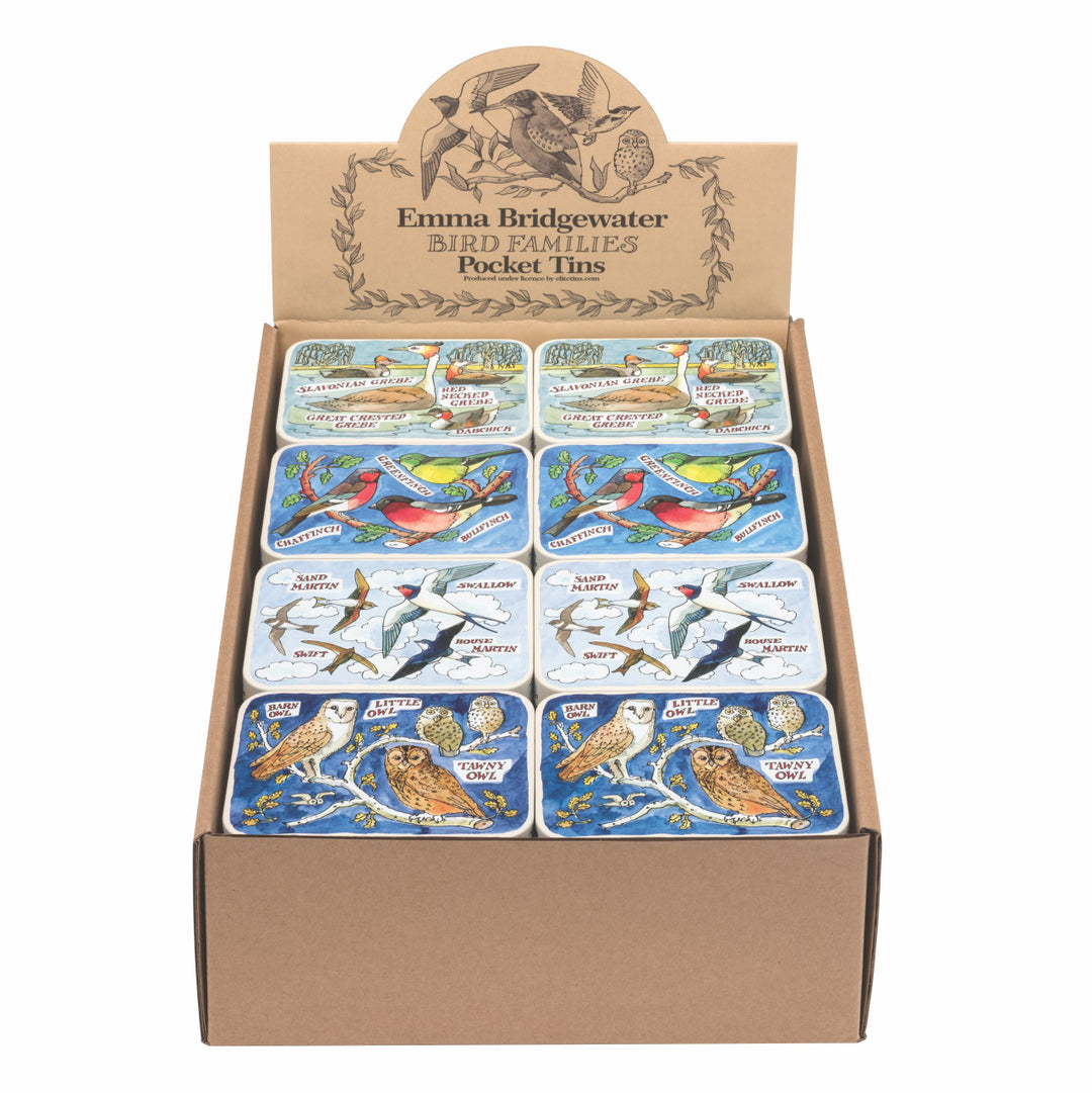 Emma Bridgewater Bird Families Pocket Tins