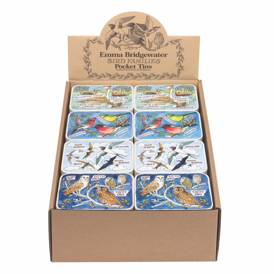 Emma Bridgewater Bird Families Pocket Tins