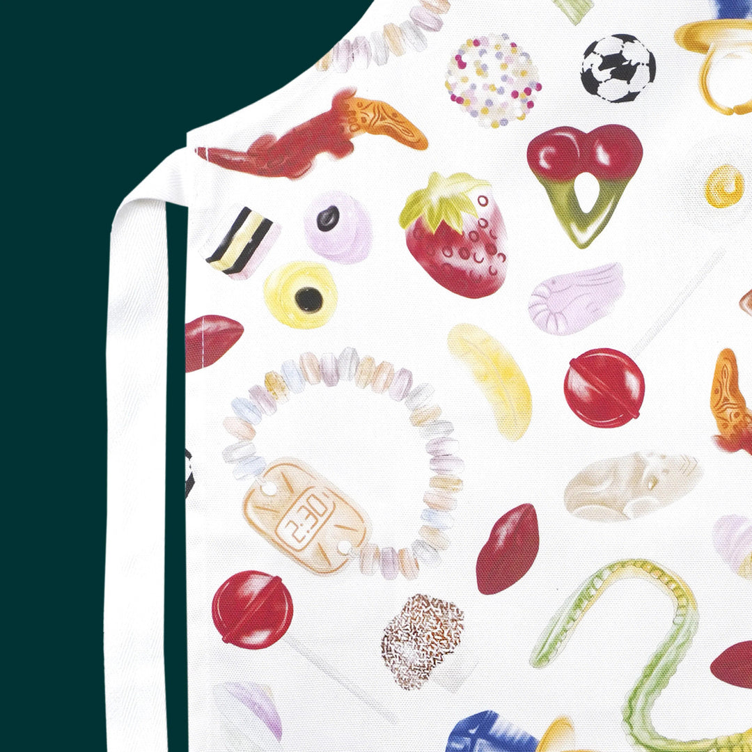 Children's Pick & Mix Apron by Corinne Alexander.