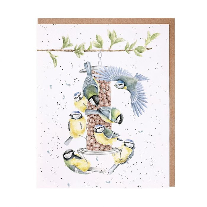'Bon Appetit' Bluetit Greetings Card