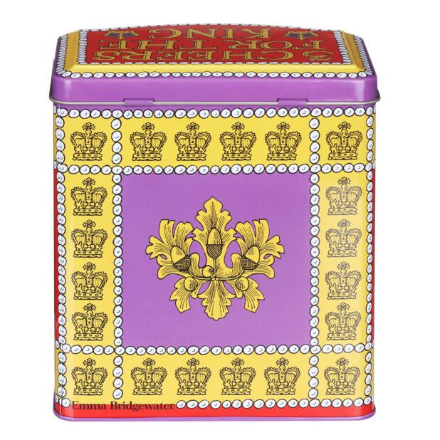 King Charles III Bow Front Caddy