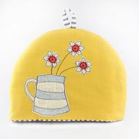 Cornish Narcissi Small Tea Cosy by Poppy Treffry.