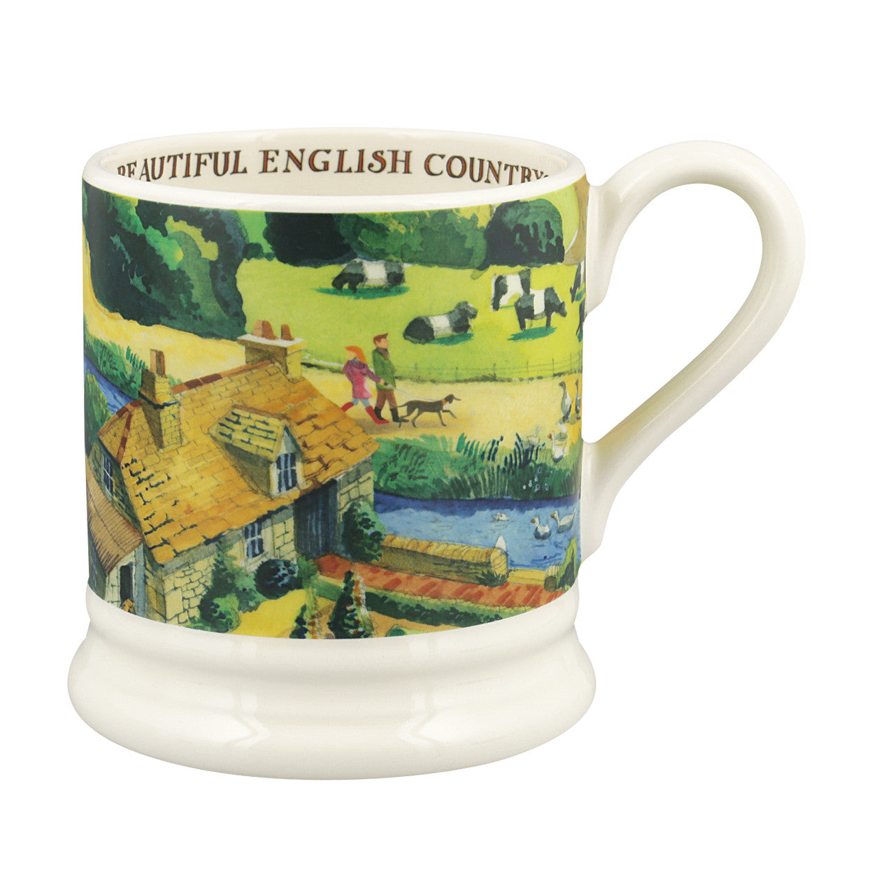 Emma Bridgewater English Countryside Half Pint Mug. Made in England