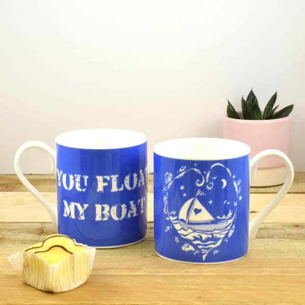 Port & Lemon You Float my Boat Bone China Mug