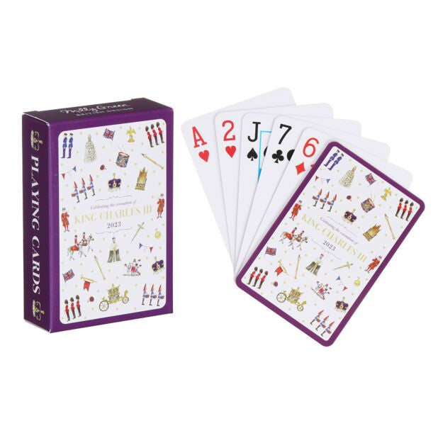 Milly Green Coronation Playing Cards