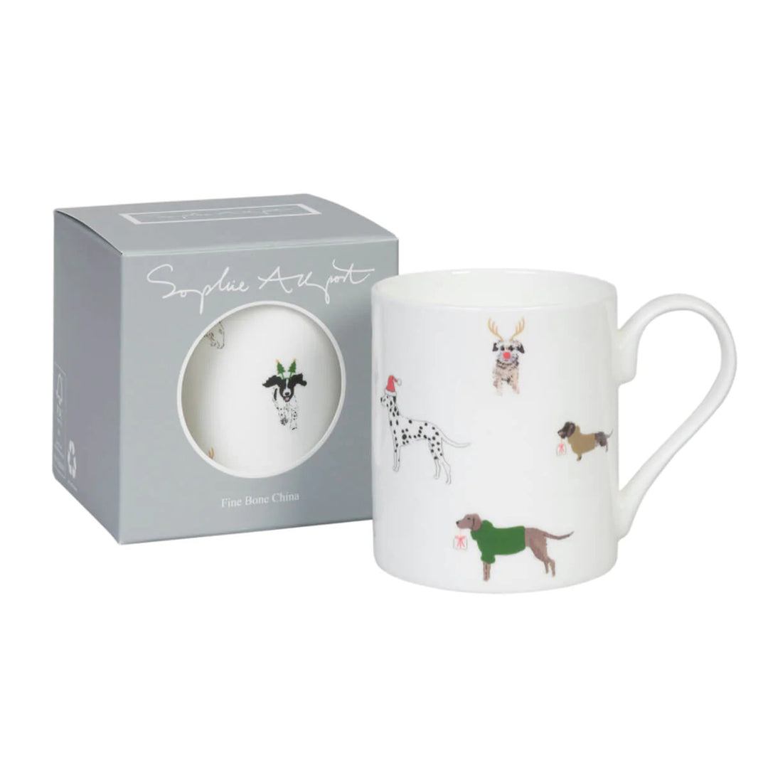 Christmas Dogs Mug